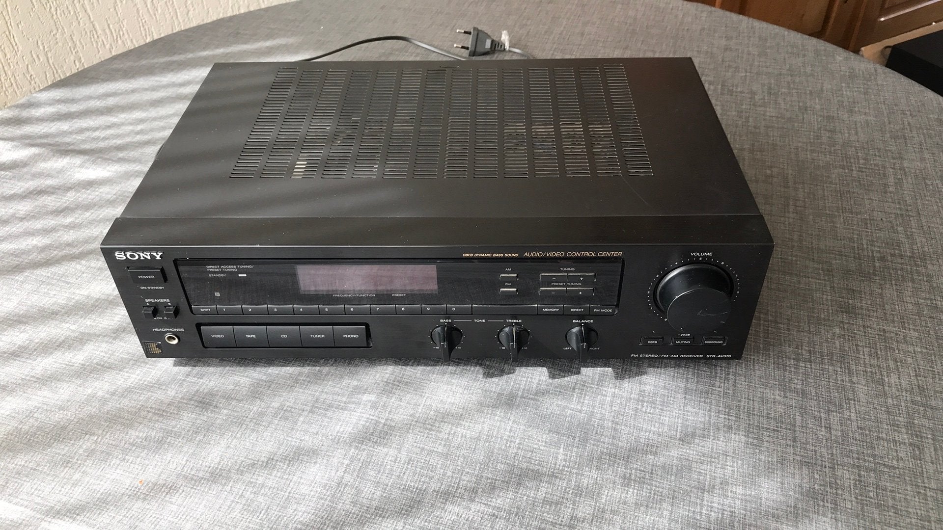 Sony FM-AM stereo receiver.AV370.  zonder AB, Ophalen of Verzenden, Gebruikt, Sony