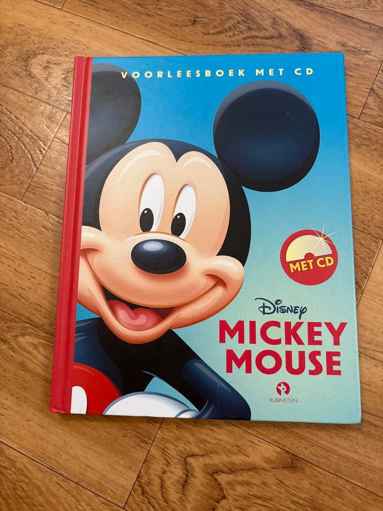 Disney Mickey Mouse Voorleesboek met CD, Ophalen of Verzenden, Zo goed als nieuw