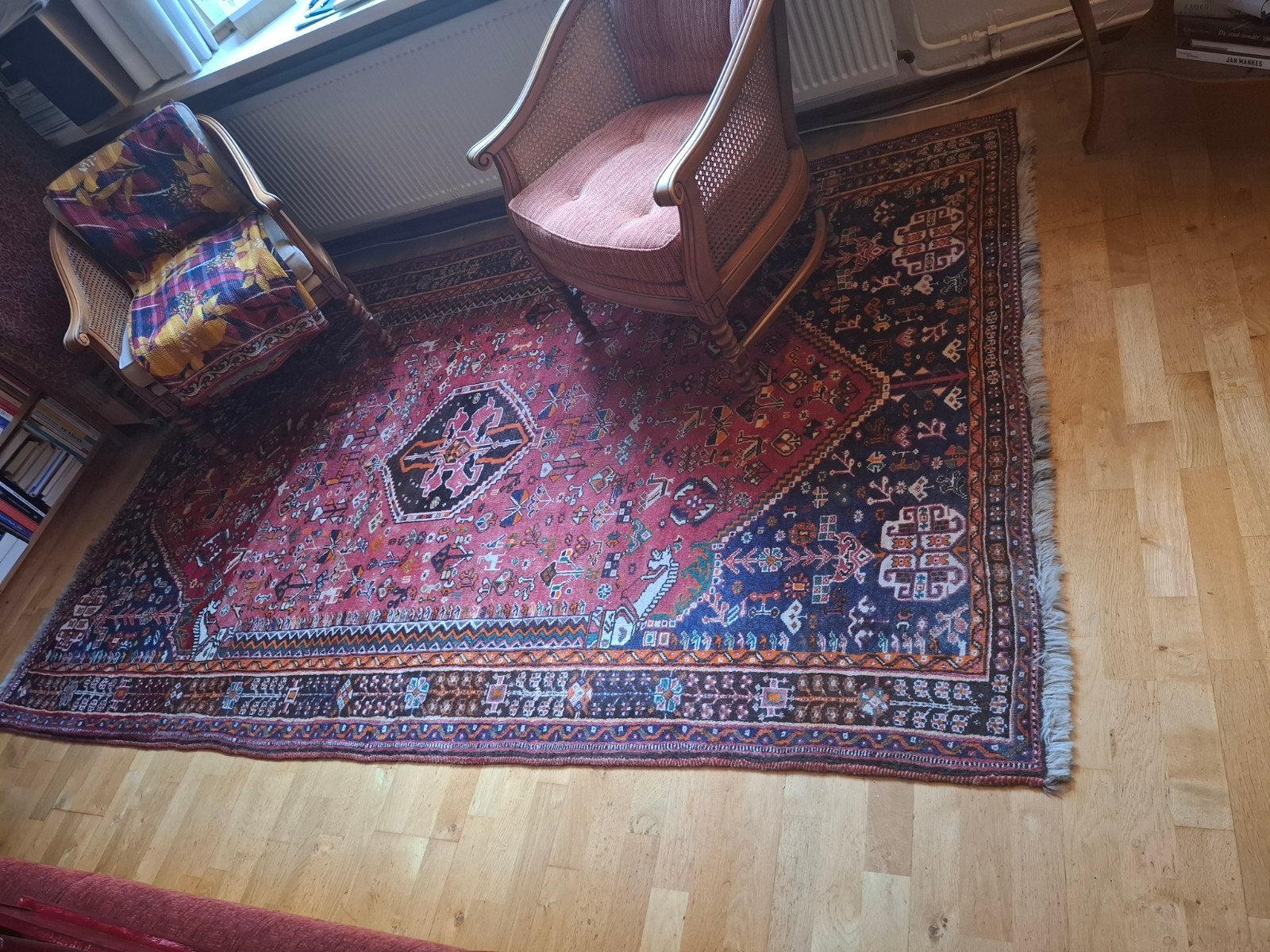 Warm Perzisch kleed. 2.70 x 1.60   wol, Ophalen of Verzenden, Gebruikt, Rechthoekig, 200 cm of meer