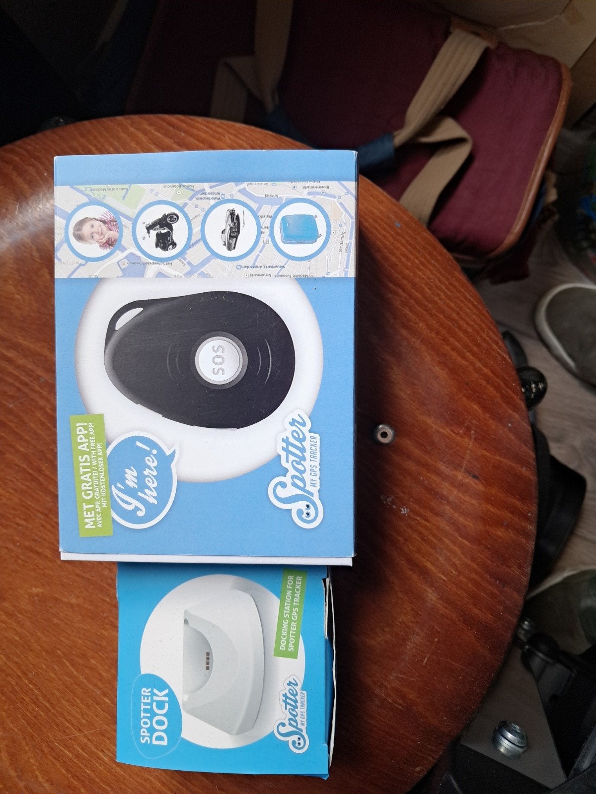 Spotter GPS Tracker met Docking Station € 40, Ophalen of Verzenden, Nieuw, Overige typen, Universeel