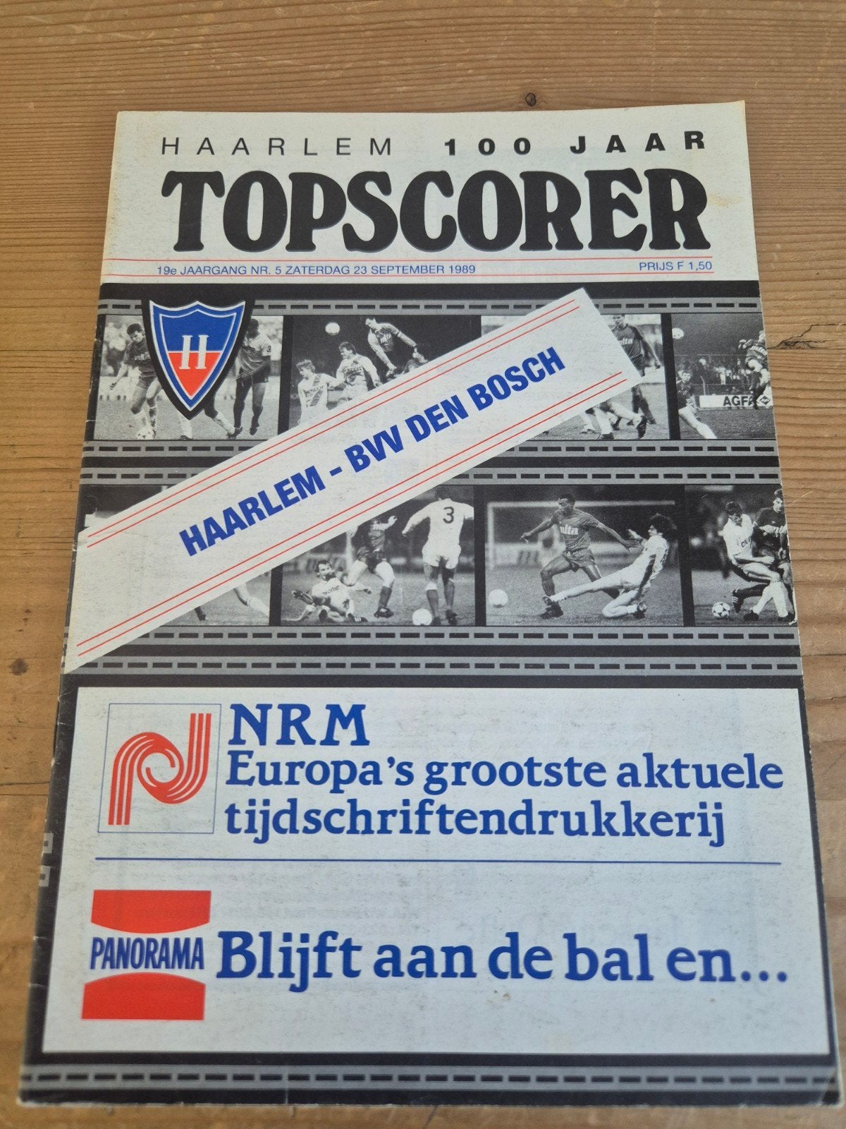 HAARLEM  - BVV DEN BOSCH, Ophalen of Verzenden, Overige binnenlandse clubs, Poster, Plaatje of Sticker