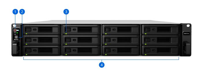 Synology RS3617xs, Computers en Software, NAS, Ophalen, Zo goed als nieuw