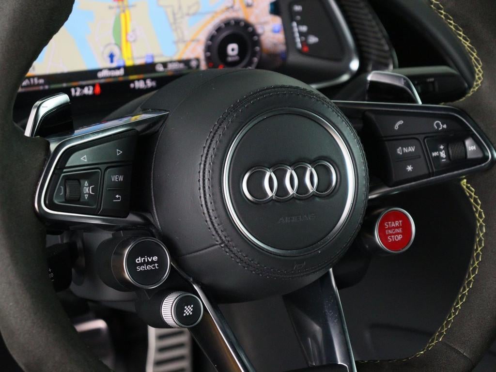 Audi R8 Spyder 5.2 performance quattro Capristo uitlaat, Auto's, Automaat, Gebruikt, 5204 cc, Bedrijf