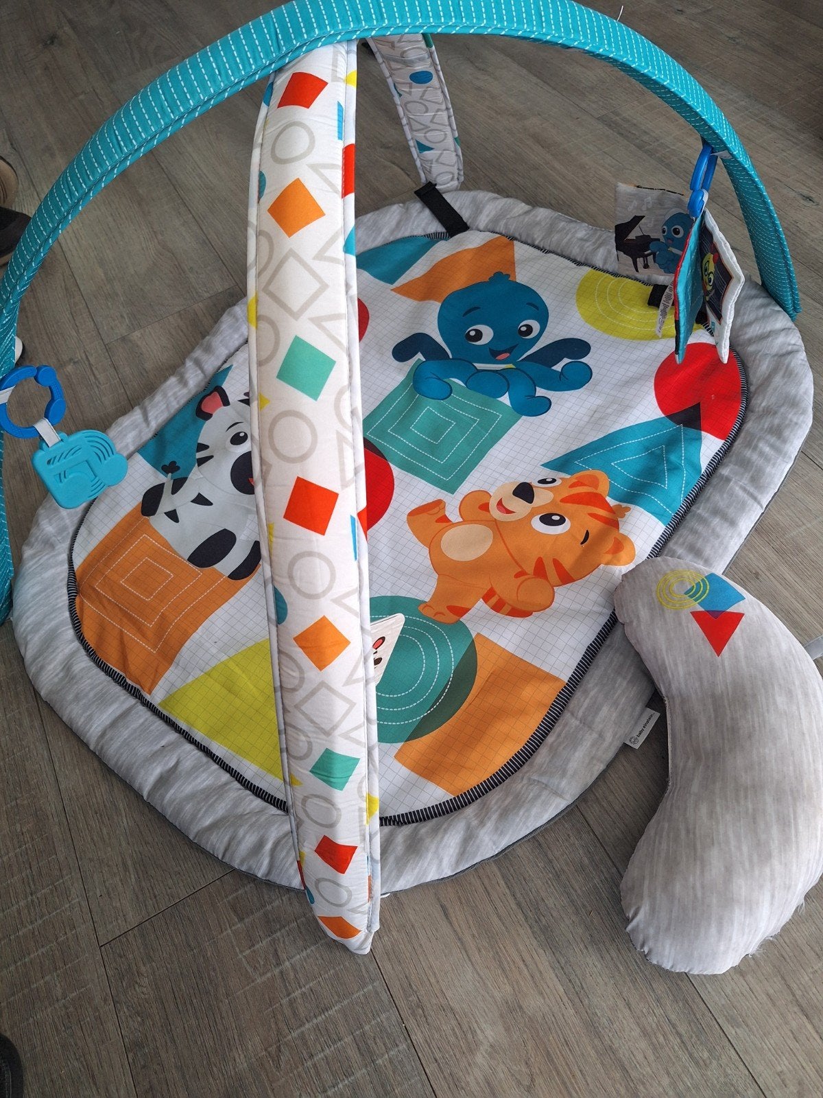 Vrolijke Babygym met speelkleed en speeltjes, Kinderen en Baby's, Speelgoed | Babyspeelgoed, Ophalen, Gebruikt, Babygym