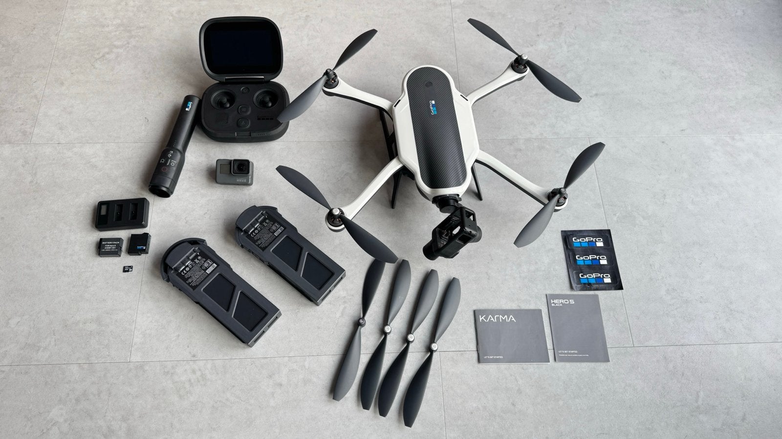 GoPro Karma Drone met Hero 5 en accessoires, Audio, Tv en Foto, Drones, Ophalen, Cameradrone, 15 tot 30 minuten, Zo goed als nieuw