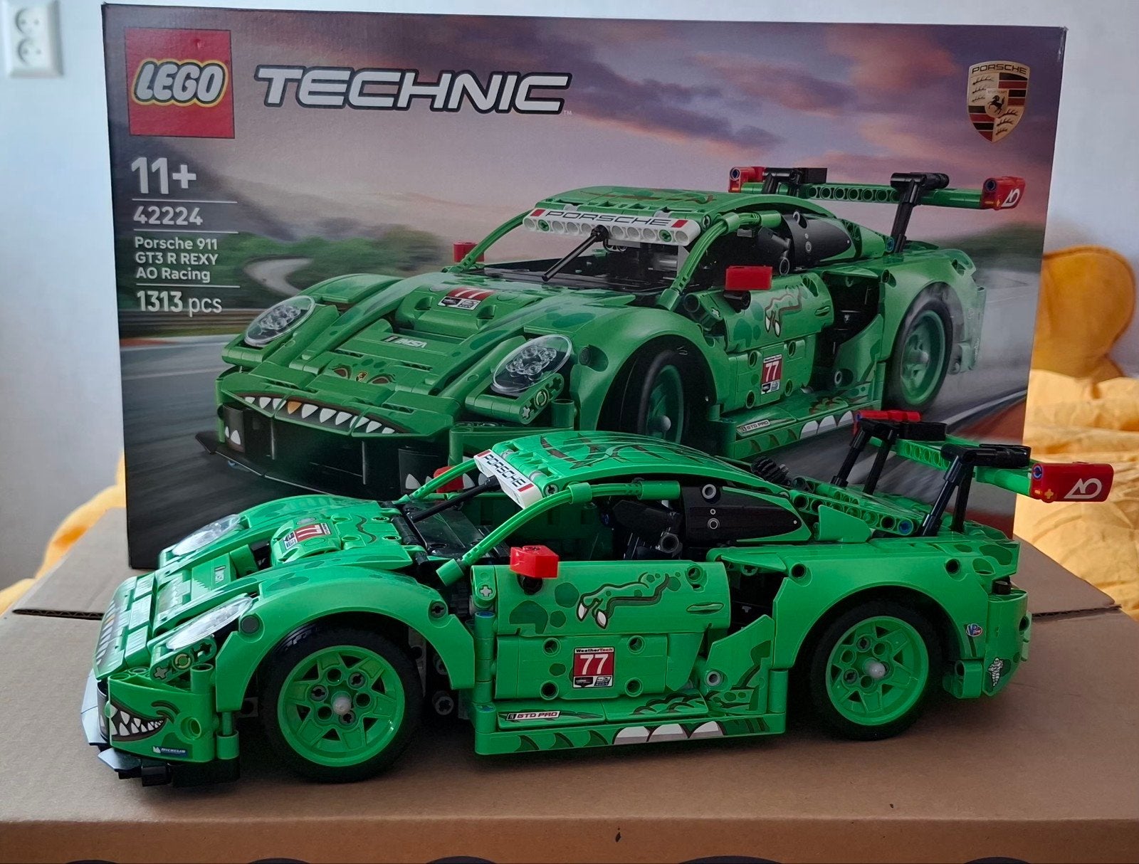 LEGO Technic Porsche 911 GT3 RSR (42224), Ophalen of Verzenden