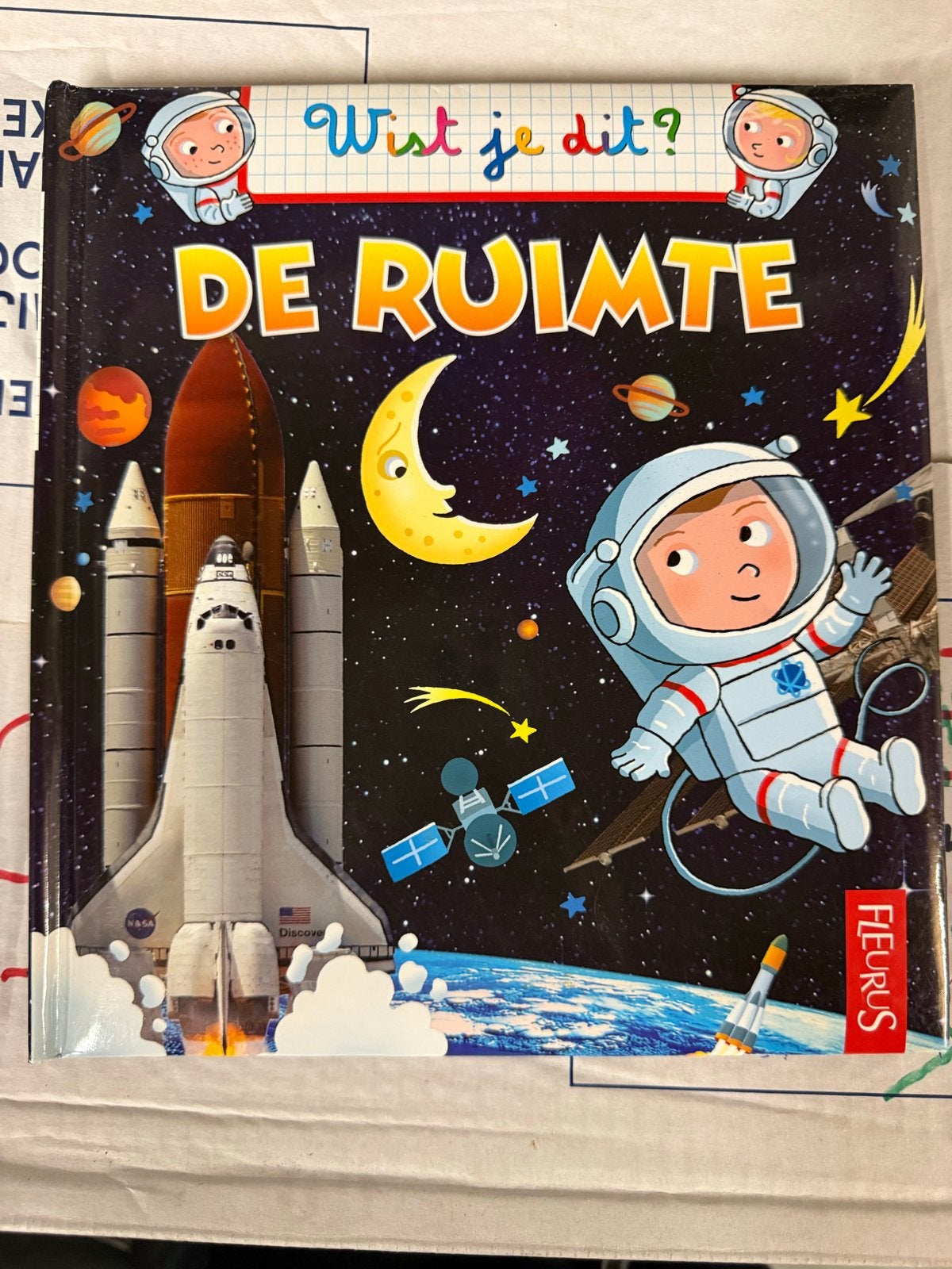 Wist je dit? De Ruimte - Educatief kinderboek, Ophalen of Verzenden, Zo goed als nieuw, Non-fictie