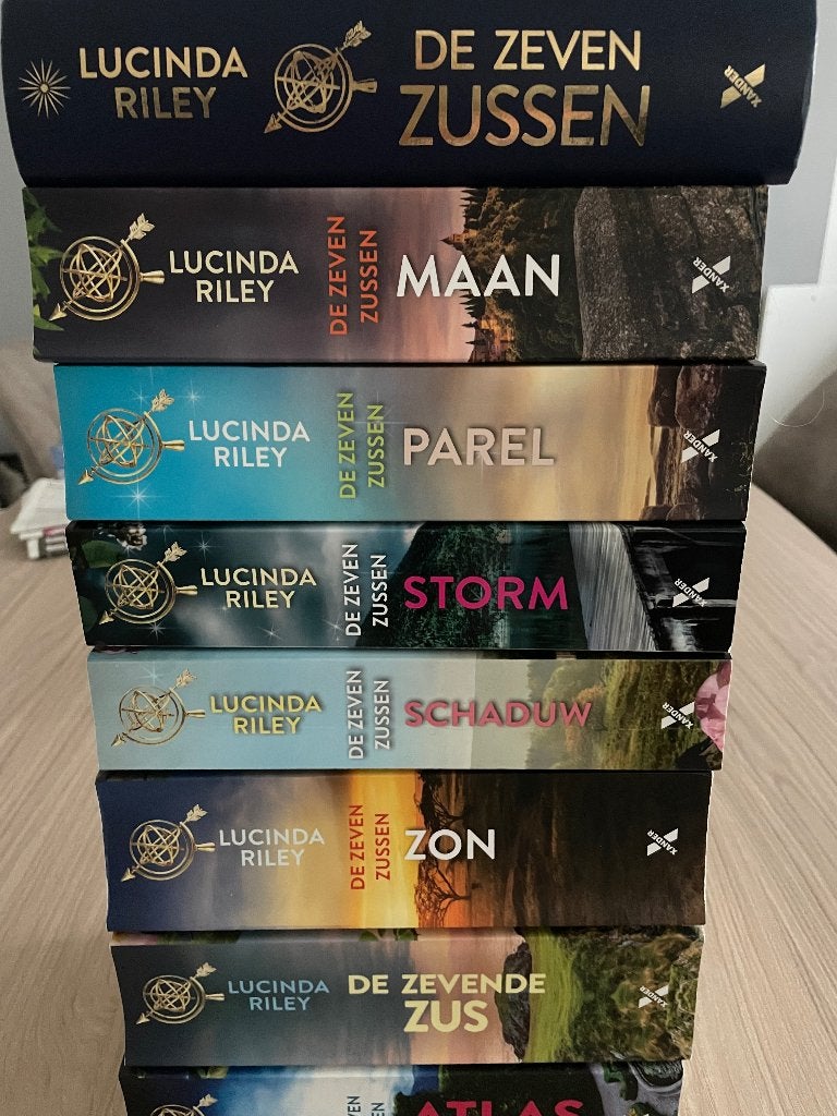 Gehele serie de zeven zussen incl.Atlas, Boeken, Ophalen, Zo goed als nieuw, Populaire fictie