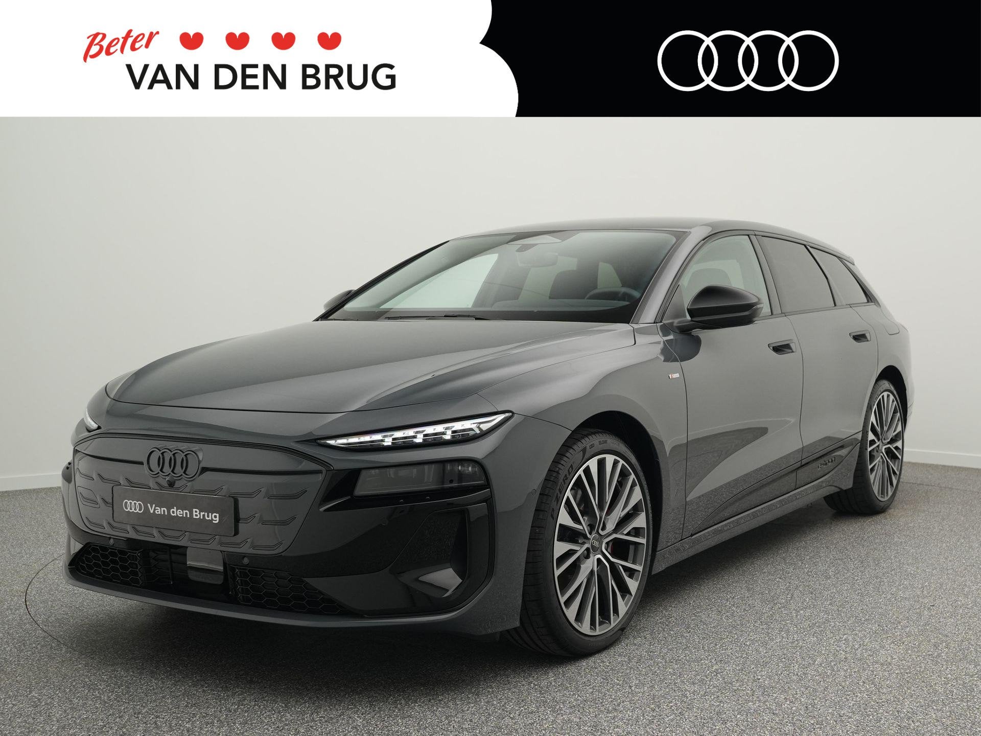 Audi A6 Etron S edition 83 kWh | Trekhaak wegklapbaar | Matr, Auto's, Automaat, Achterwielaandrijving, Gebruikt, Zwart