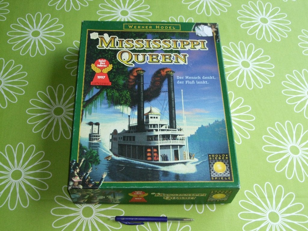 The Mississippi Queen - Mississippi-race spel - Duitstalig, Vijf spelers of meer, Ophalen of Verzenden, Gebruikt