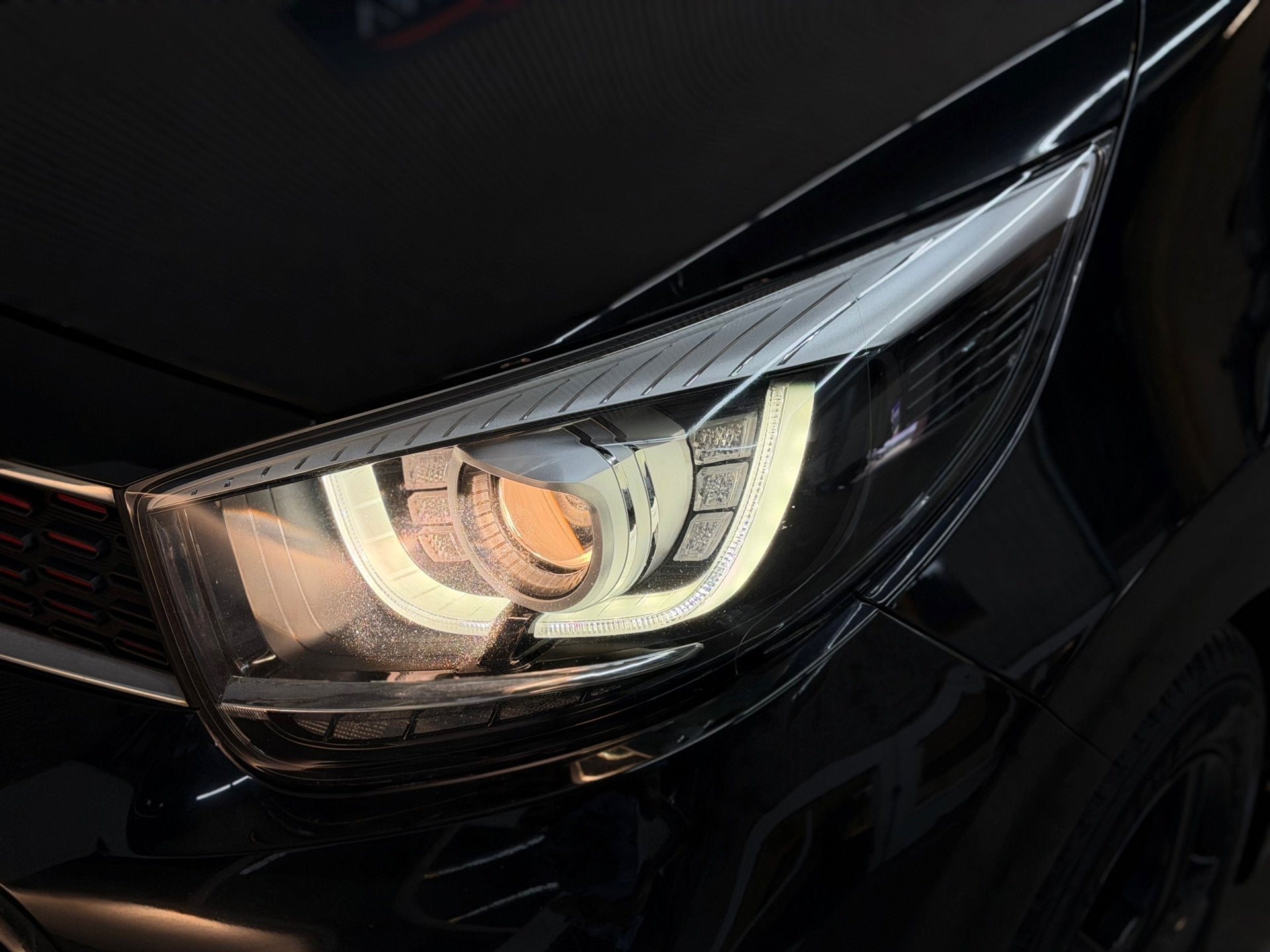 Kia Picanto 1.2 CVVT GT-Line 2017 LED LEDER CAMERA CRUISE, Auto's, Gebruikt, Zwart, Leder, Bedrijf