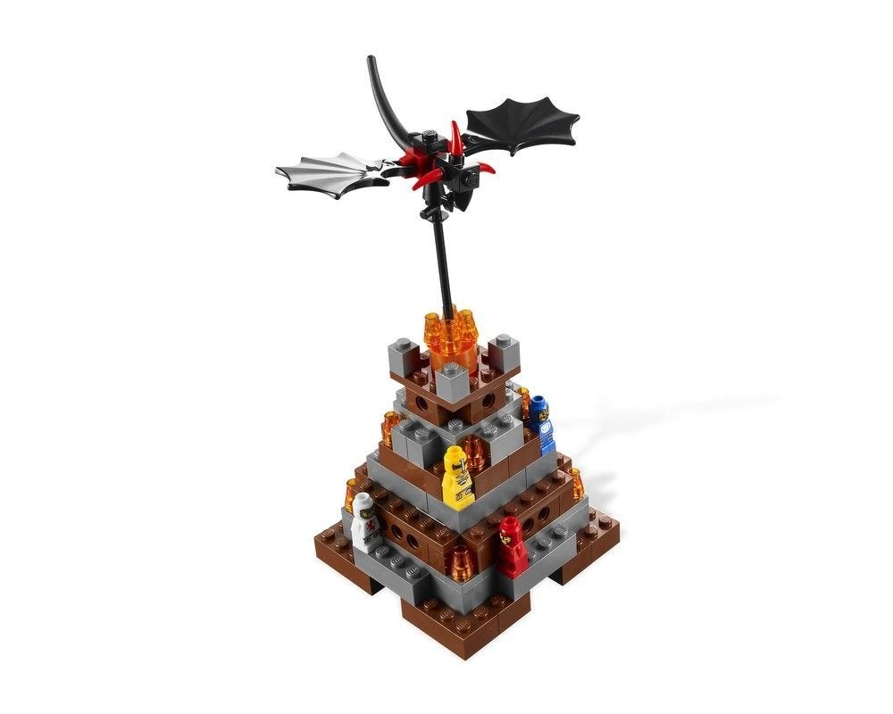 Lego Spel Set 3838 - De Lava Draak, Ophalen of Verzenden, Gebruikt, Complete set, Lego