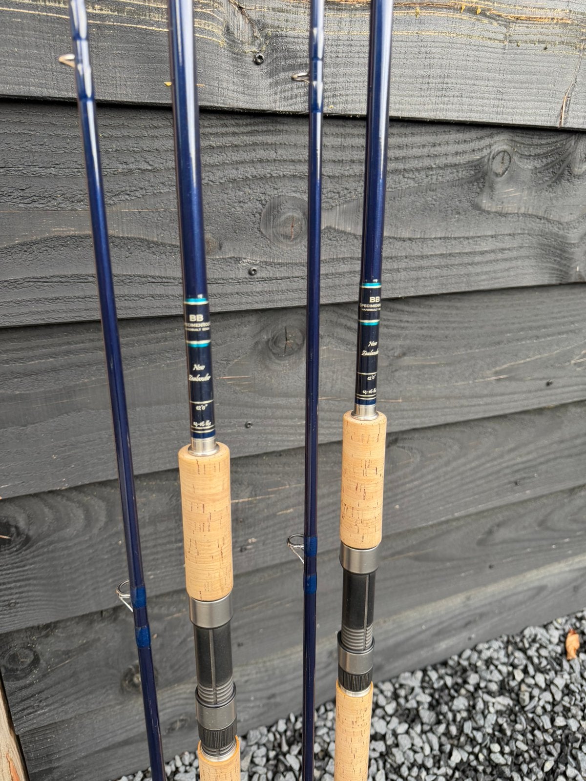 Set prachtige BB RODS. Bart bakker hengels new zealander 12f, Watersport en Boten, Ophalen of Verzenden, Zo goed als nieuw, Werphengel