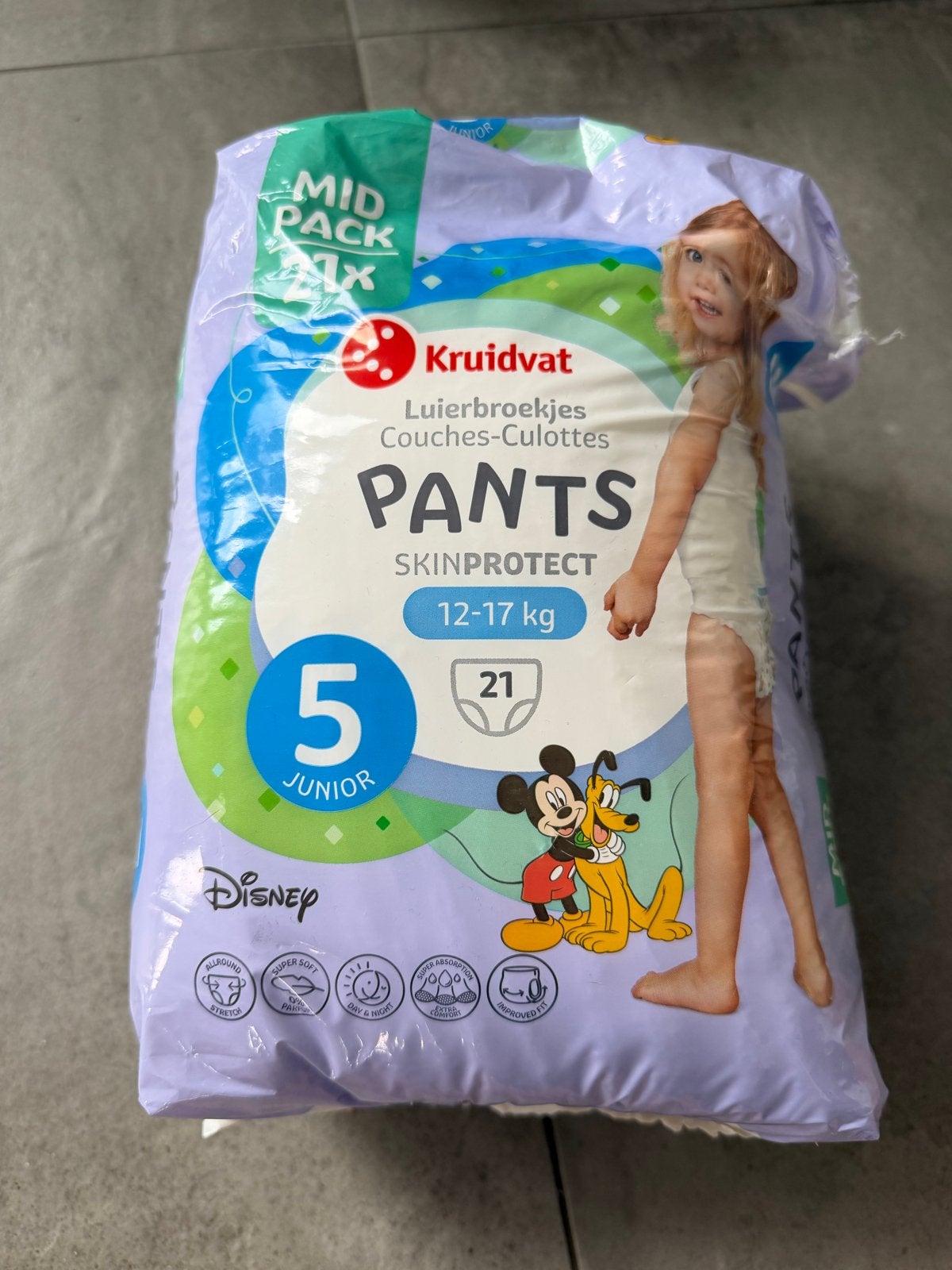 Maat 5 Kruidvat luierbroekjes en losse luiers, Ophalen of Verzenden, Nieuw