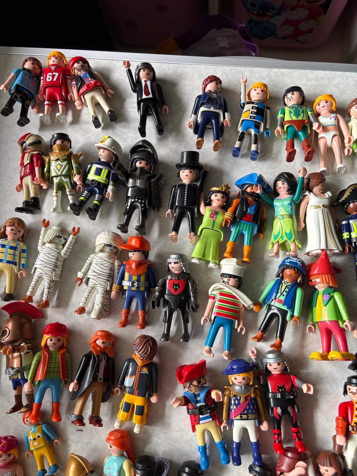 Grote collectie 80 Playmobil figuren - diverse thema's, Kinderen en Baby's, Speelgoed | Playmobil, Gebruikt, Verzenden, Losse onderdelen
