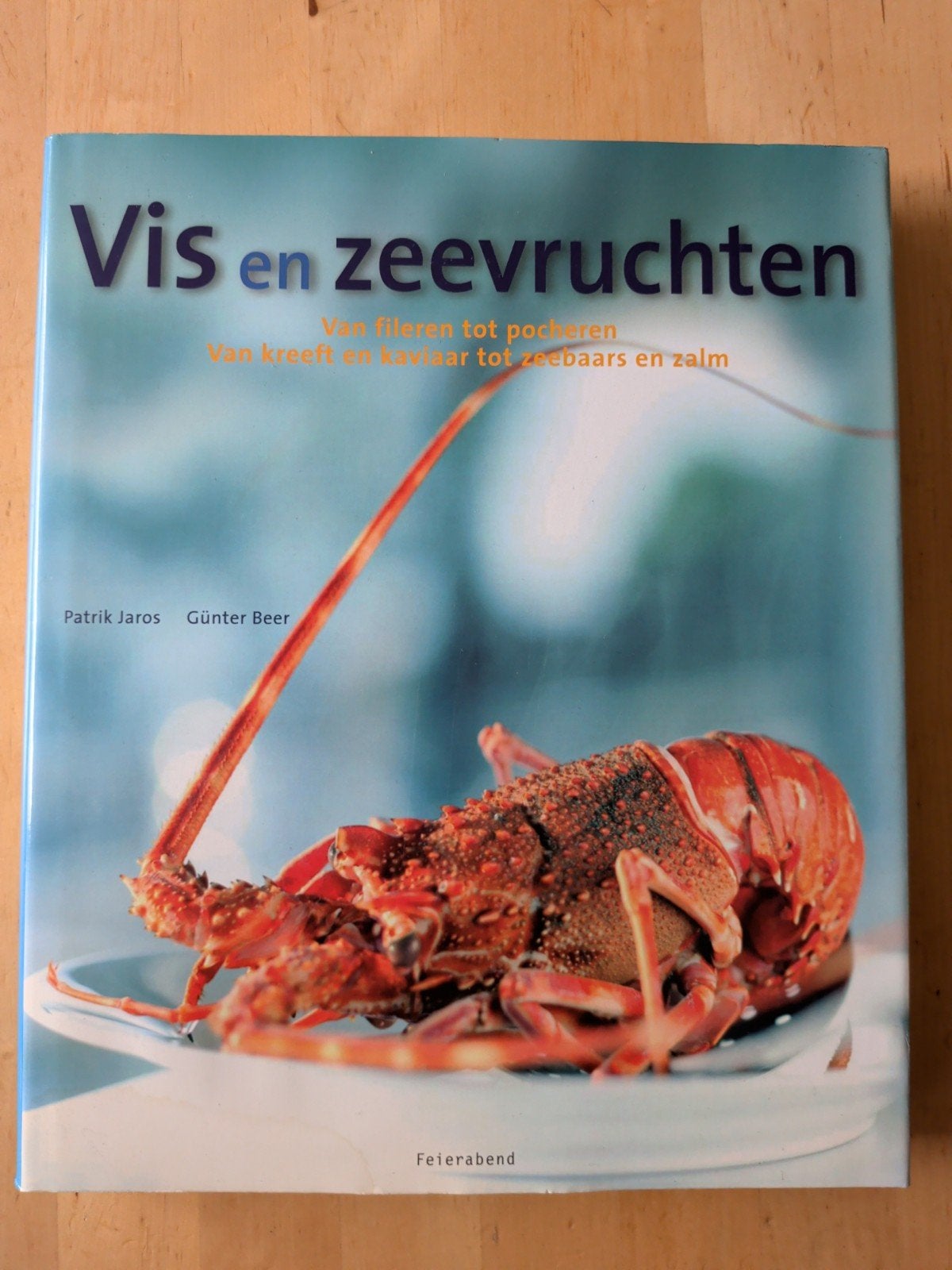 Vis en Zeevruchten Kookboek - Hardcover met Omslag, Patrik Jaros, Günter Beer, Hoofdgerechten, Ophalen of Verzenden, Zo goed als nieuw