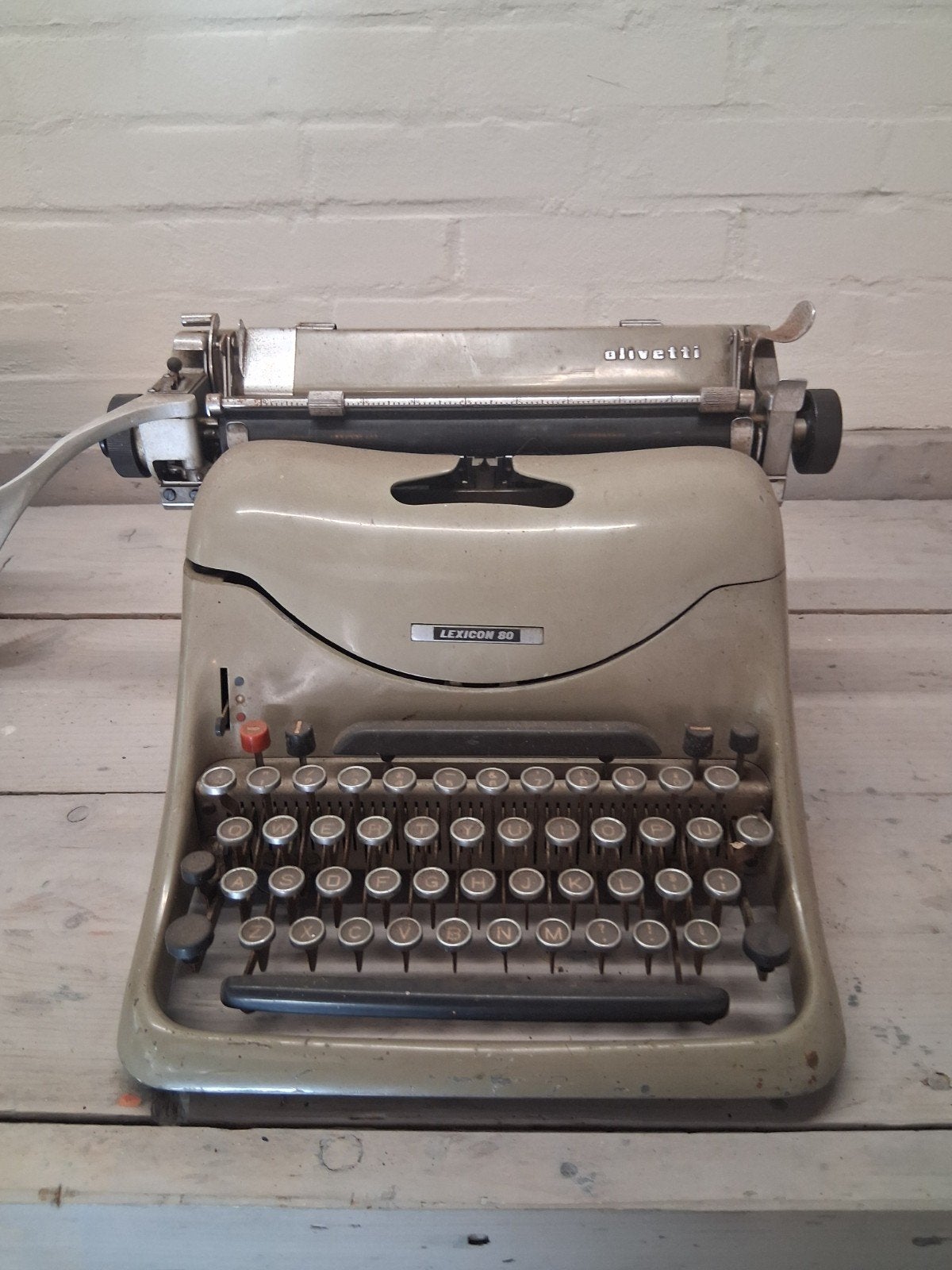 olivetti lexikon 80, Diversen, Typemachines, Ophalen