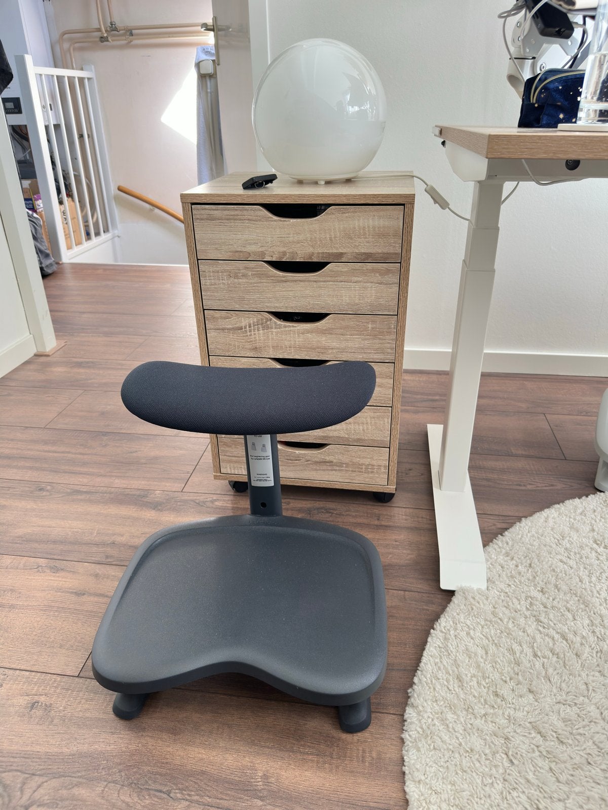 Ergonomische voetensteun - Zwart, Diversen, Ophalen, Zo goed als nieuw