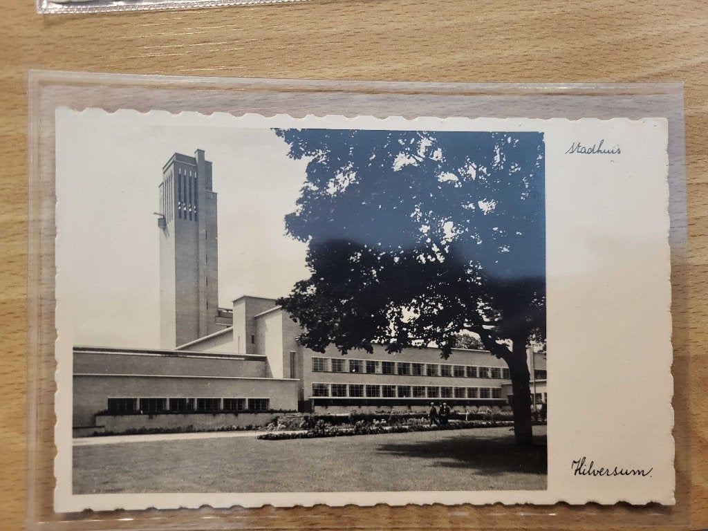 ansicht HILVERSUM Stadhuis Dudok, Ophalen of Verzenden, Voor 1920, Noord-Holland