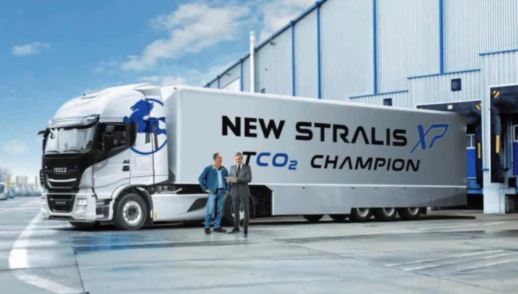 Iveco Stralis XP Pegaso 2016 schaal 1/43 camion autobus # 88, Verzenden, Nieuw, Bus of Vrachtwagen, Overige merken