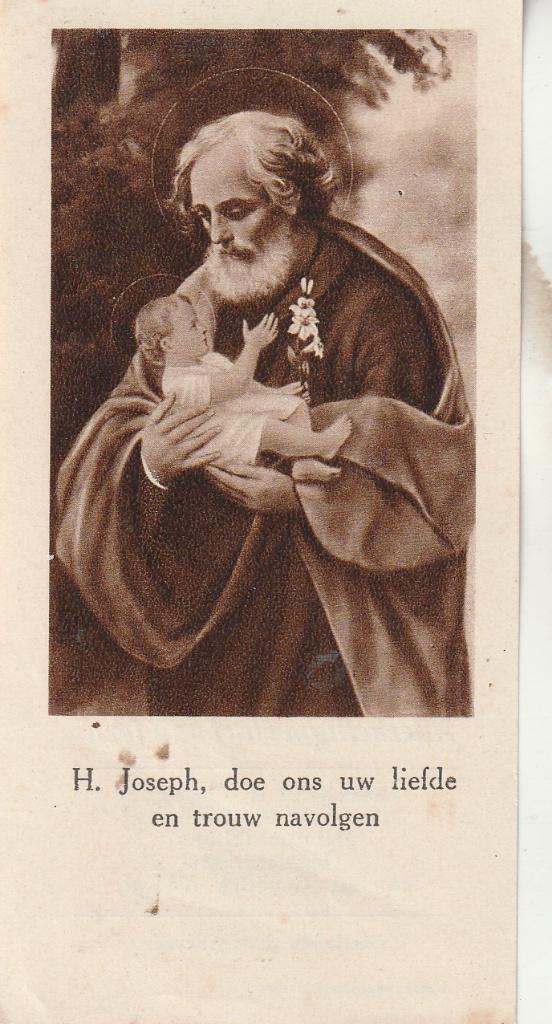 Prent Apostolische H. Communie Maart 1942, Verzamelen, Ophalen of Verzenden, Zo goed als nieuw, Kaart of Prent, Christendom | Katholiek