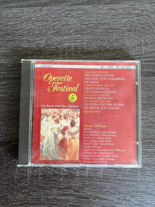 Operette Festival 5: Die Bunte Welt der Operette CD, Ophalen of Verzenden, Modernisme tot heden, Gebruikt, Opera of Operette