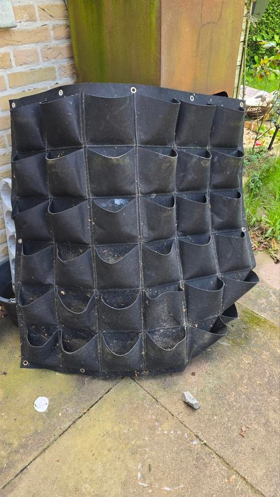 Gratis verticale tuin vilten, Ophalen of Verzenden, Gebruikt