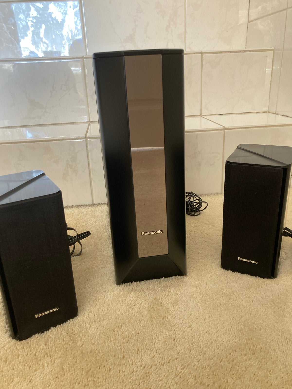 Panasonic Home Theater Surround Set - Compleet, Panasonic, 70 watt of meer, Ophalen of Verzenden, Gebruikt