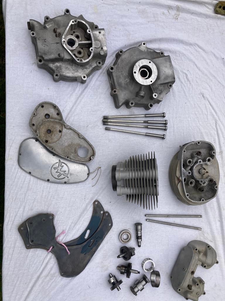 Matchless G80CS blok onderdelen, Motoren, Onderdelen | Oldtimers, Ophalen of Verzenden, Gebruikt