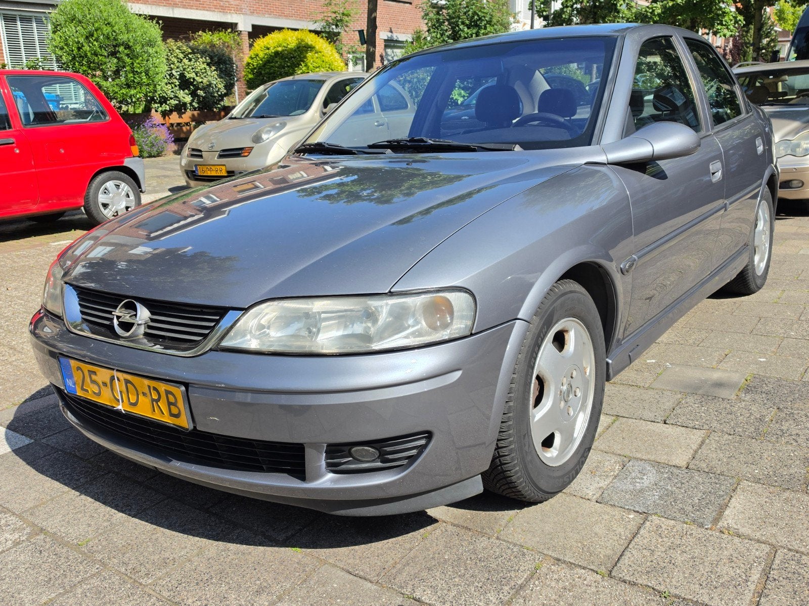 Opel Vectra 2.6 V6 - NWE APK - Automaat -Leer -Rijdt Perfect, Auto's, Zwart, 2597 cc, Vectra, Bedrijf