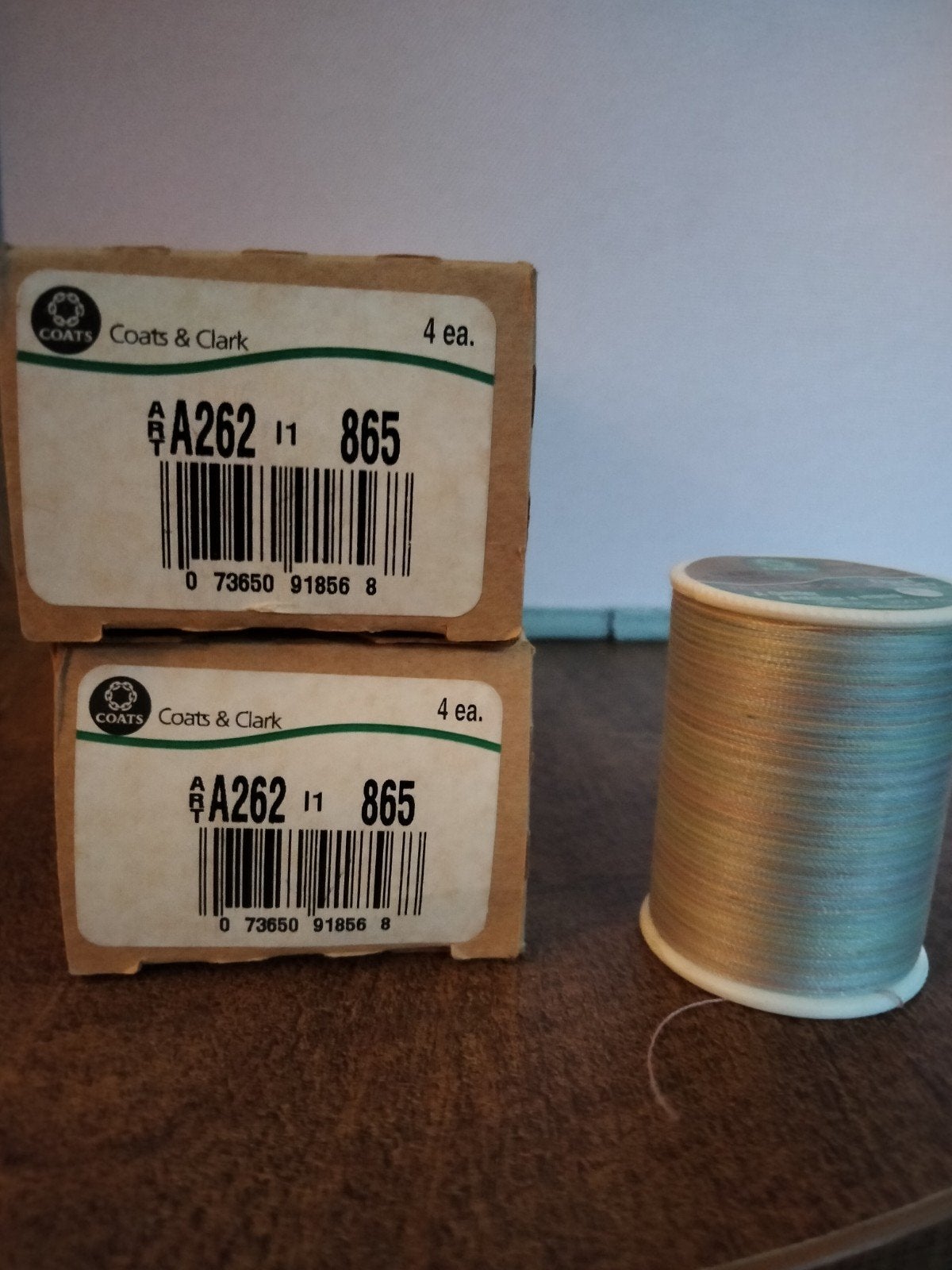 8 klosjes Coats & Clark Multicolor Hand Quiltgaren, Ophalen of Verzenden, Nieuw, Garen of Naald(en)