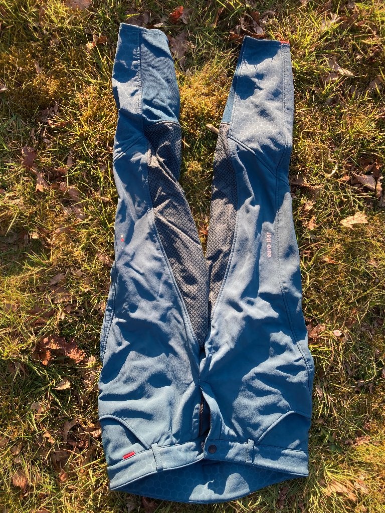 Eurostar winter rijbroek full grip, Dieren en Toebehoren, Blauw, Dressuur, Met grip, Zo goed als nieuw