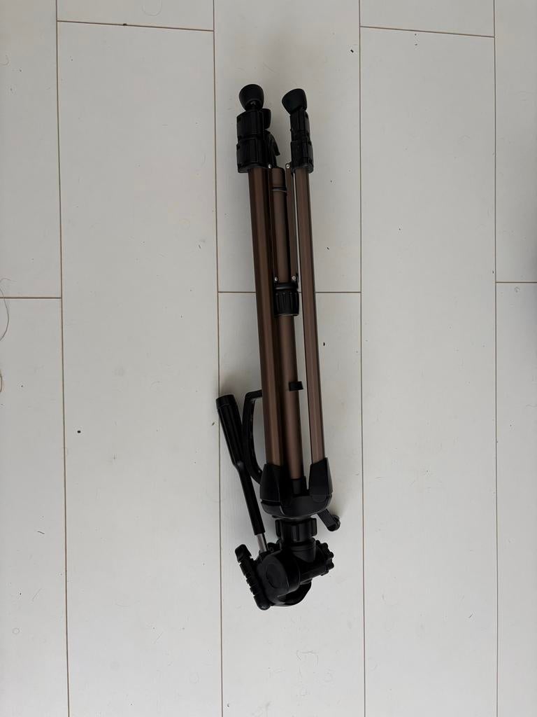 Hama Star 61 Statief - Gebruikt maar functioneel, Gebruikt, Minder dan 150 cm, Met balhoofd, Ophalen of Verzenden