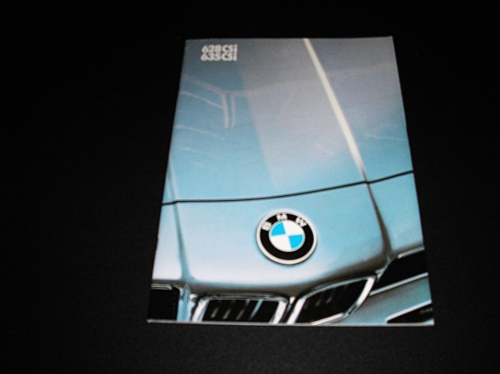 BMW 628 CSI en 635 CSi, 1984/1985; Duits, Ophalen of Verzenden, Zo goed als nieuw, BMW