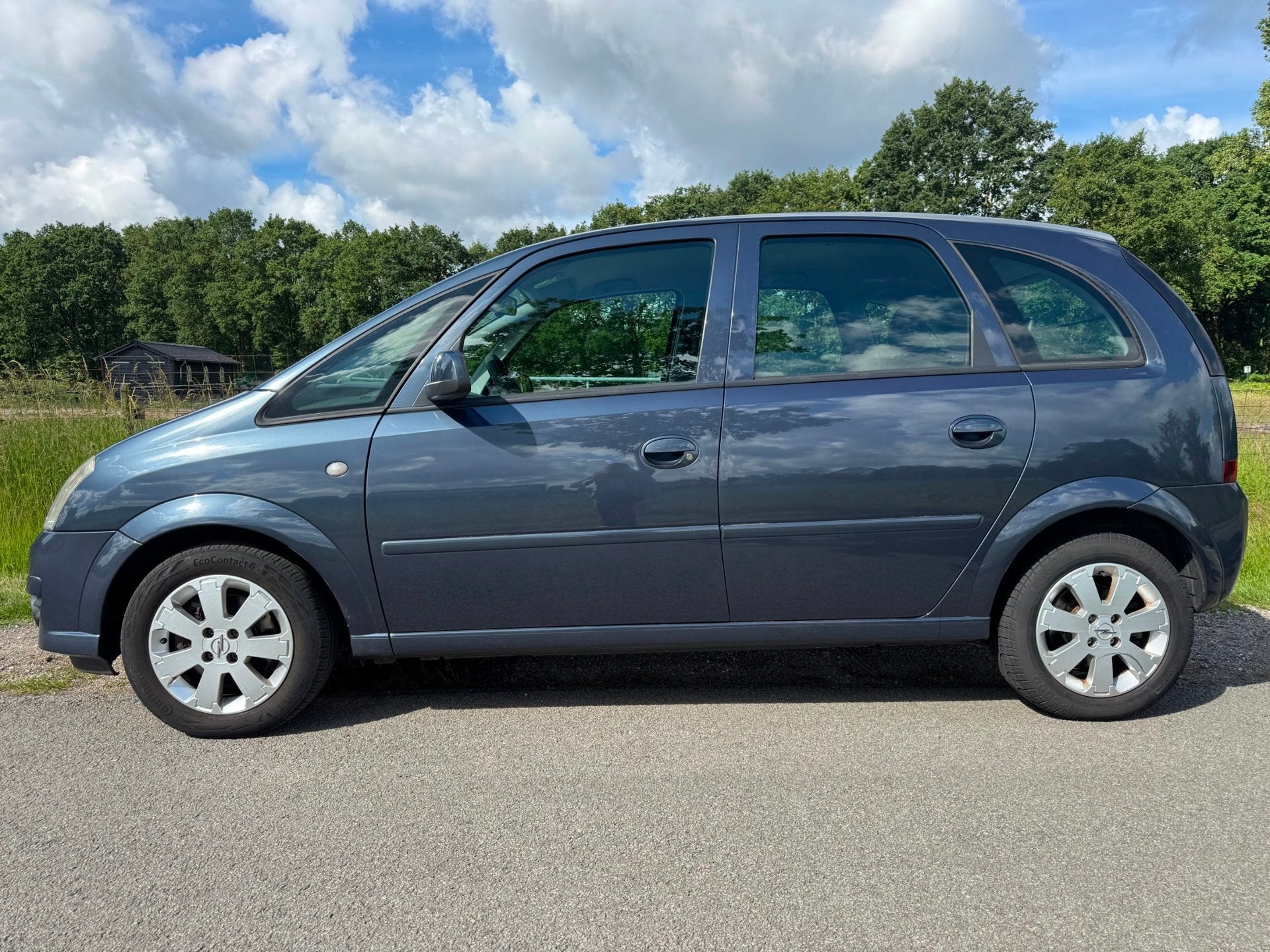 Opel Meriva 1.6-16V Temptation met airco, Auto's, Voorwielaandrijving, Gebruikt, 4 cilinders, Origineel Nederlands