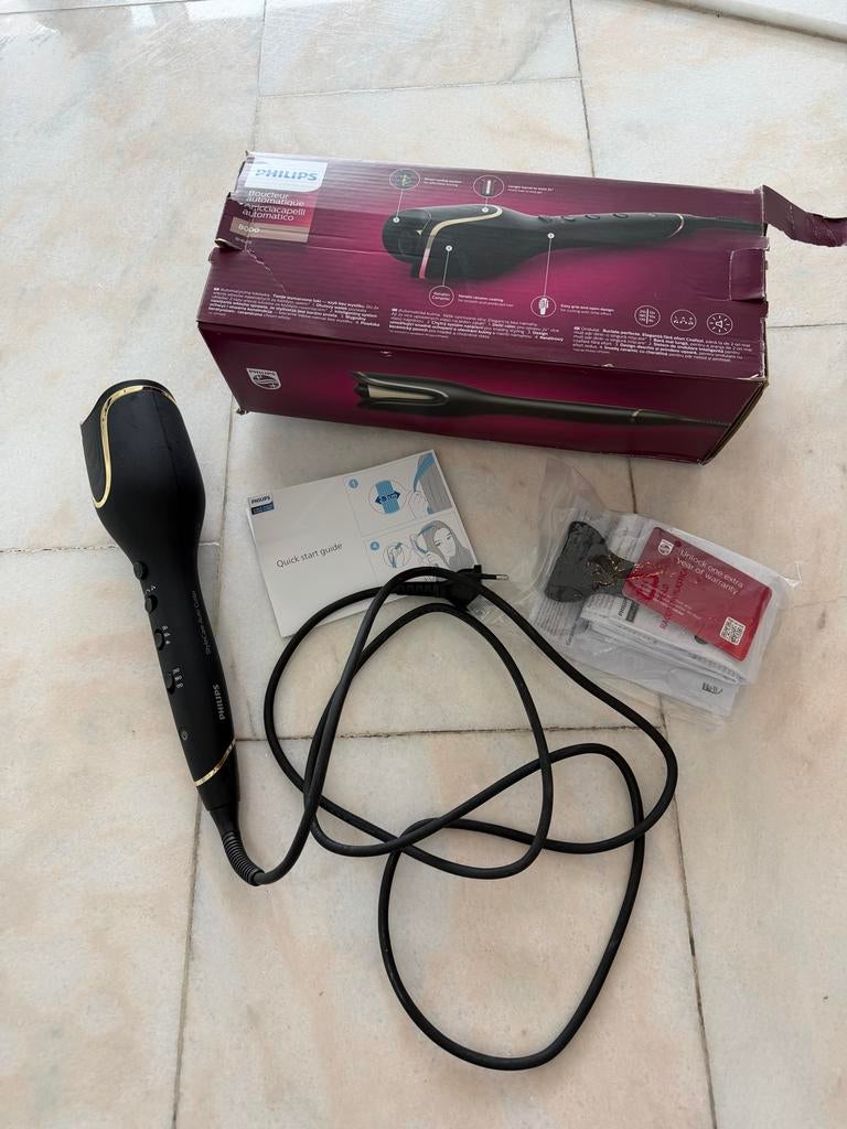 Philips Style Auto Curler - Zo goed als nieuw, Ophalen of Verzenden, Zo goed als nieuw, Haarverzorging