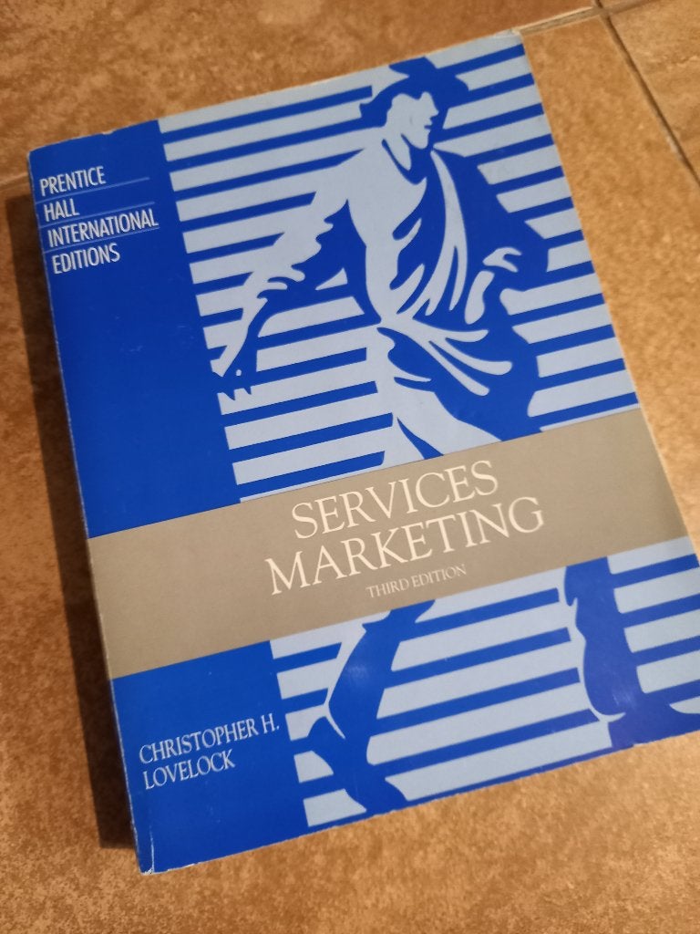 Studieboek: Services Marketing -Christopher Lovelock -zgan, Boeken, Ophalen of Verzenden, Zo goed als nieuw, Christopher Lovelock