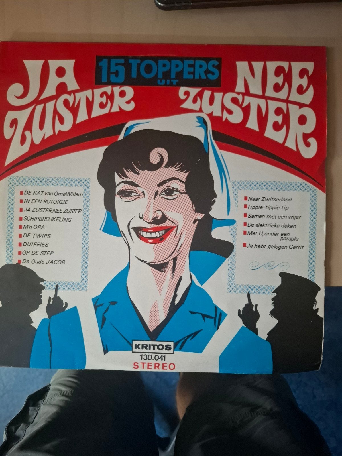 Ja Zuster Nee Zuster LP - Kritos 130.041 Stereo, LP, Gebruikt, Overige genres, Ophalen of Verzenden