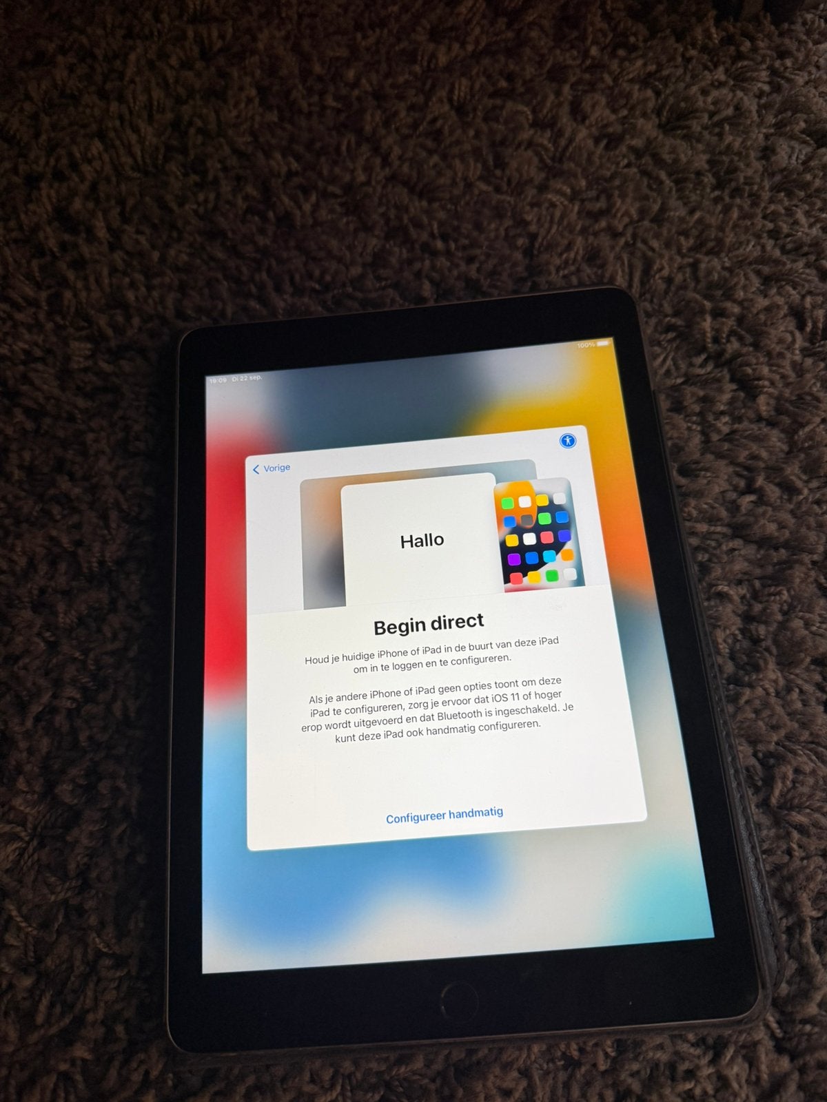 iPad air 2 1566 met activeringsslot 16GB grijs izgst
