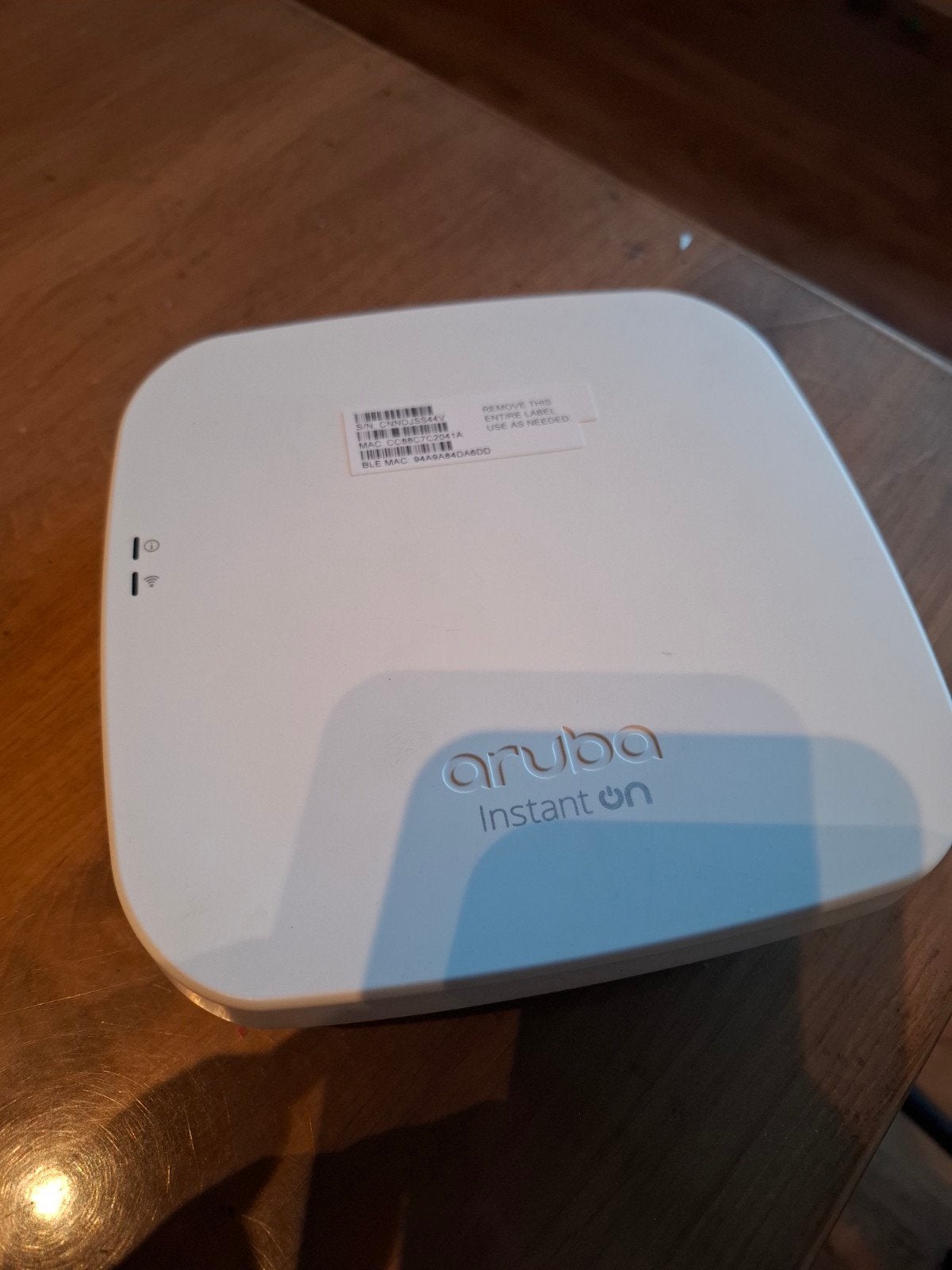 Aruba Instant On AP12-RW (R2X01A) Access Point, Computers en Software, Ophalen of Verzenden, Zo goed als nieuw, Aruba
