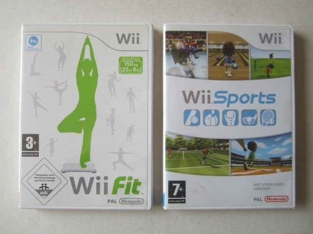 Wii Fit of Sports Nintendo Wii, Spelcomputers en Games, Games | Nintendo Wii, Nieuw, Ophalen of Verzenden, Sport, 3 spelers of meer