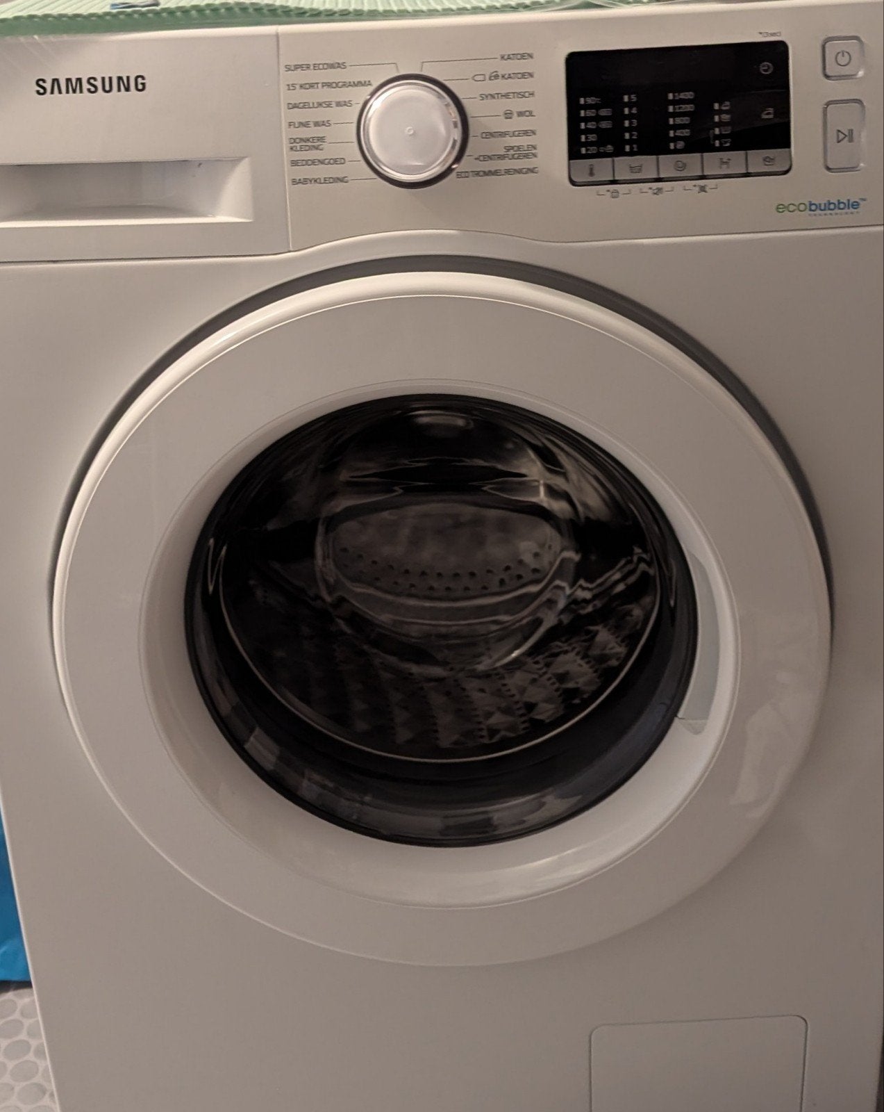 Samsung eco bubble 7kg, Witgoed en Apparatuur, Wasmachines, Ophalen, Zo goed als nieuw