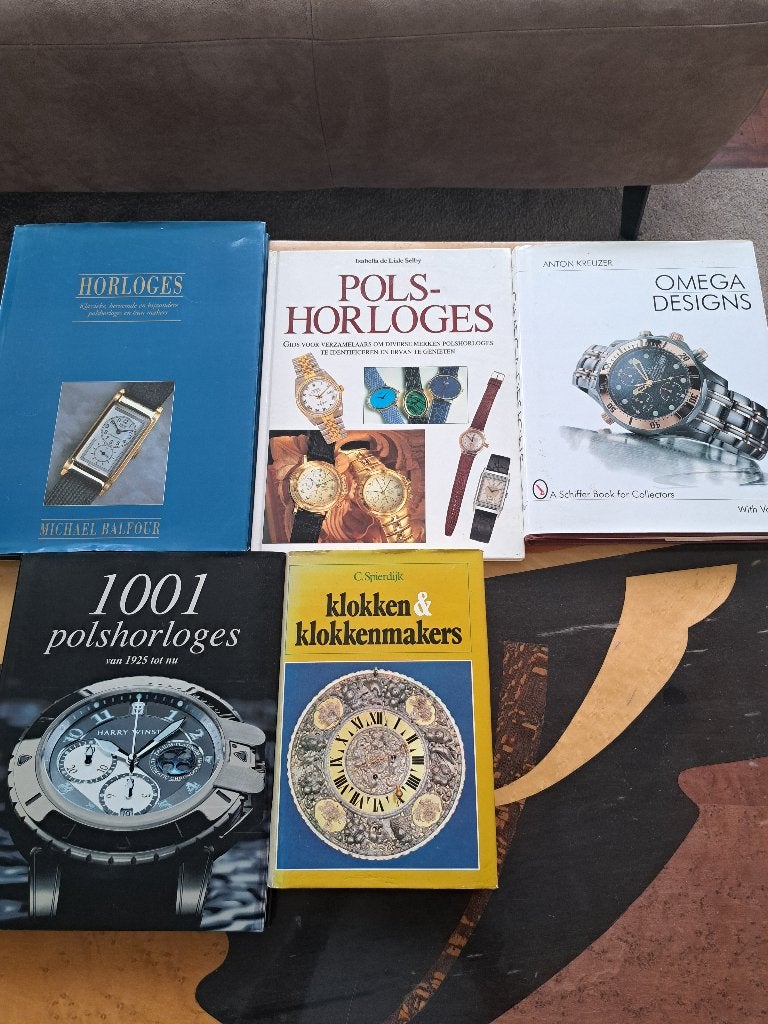 Boeken over horloges en klokken, Ophalen of Verzenden, Overige onderwerpen