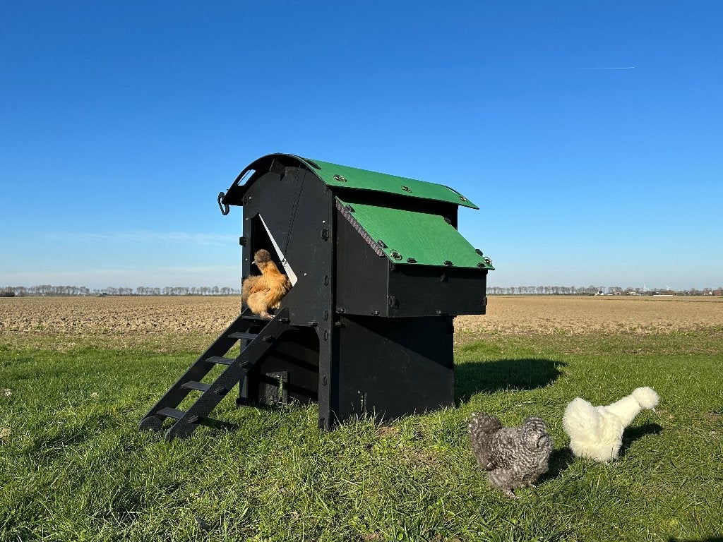 Kunststof Kippenhok – Nestera Medium Verhoogd