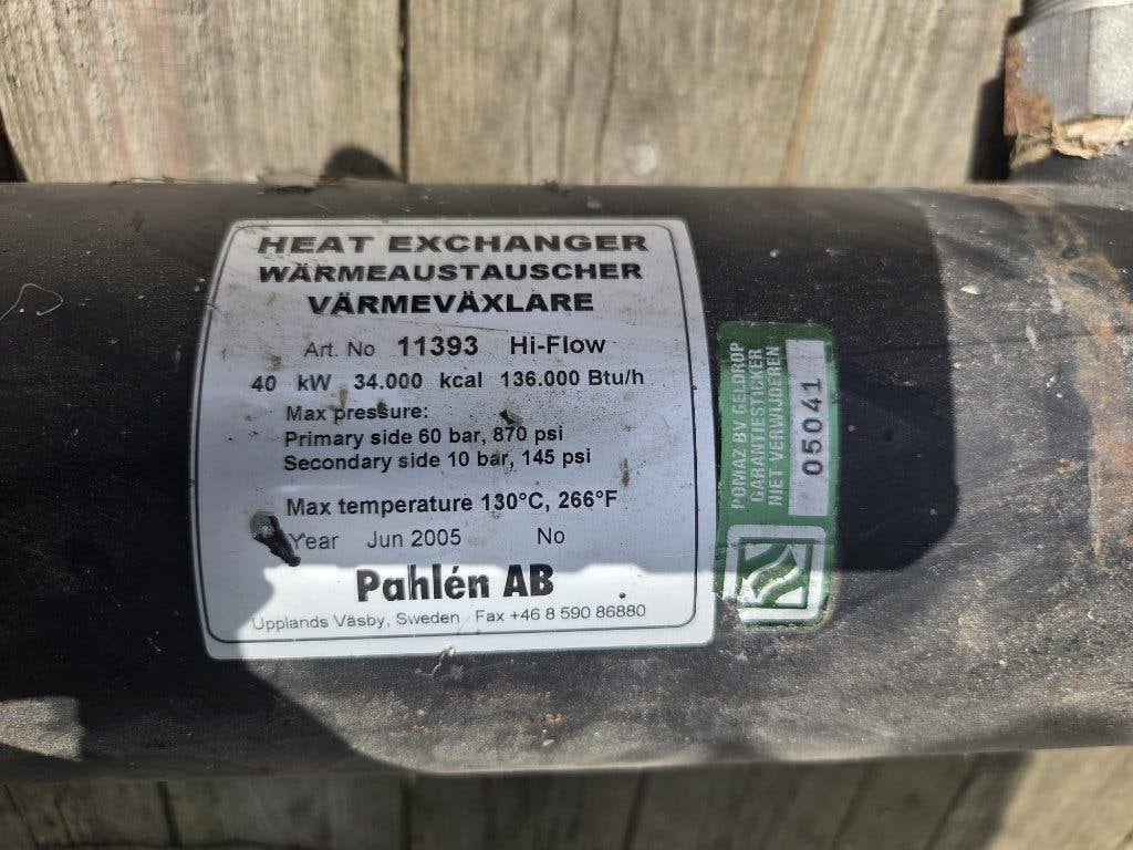 Warmte wisselaar, Ophalen, Gebruikt, Overige typen