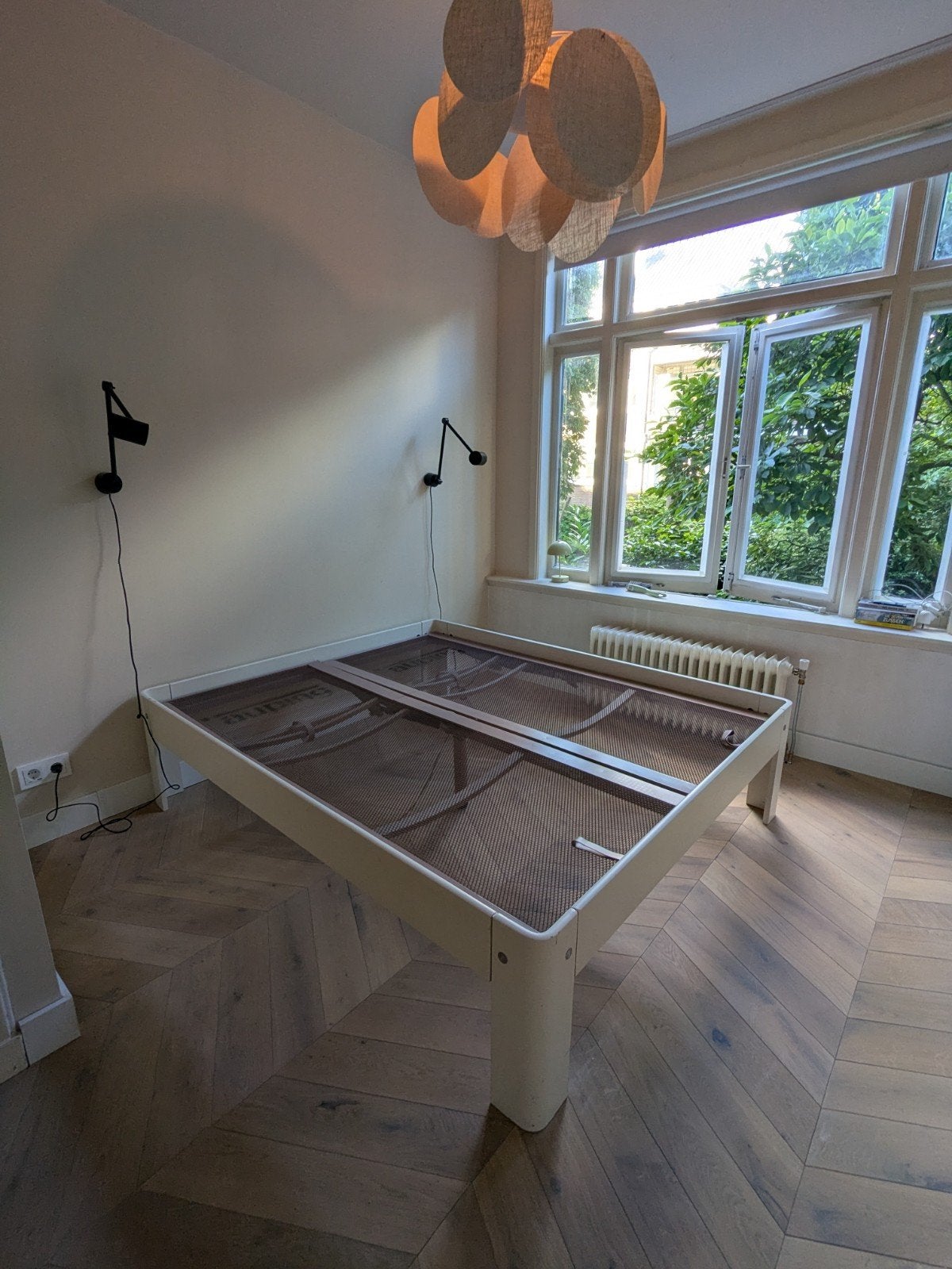 Auping Auronde bed 190x160 en 34,5 cm hoog, Huis en Inrichting, Gebruikt, Wit, Tweepersoons, 160 cm
