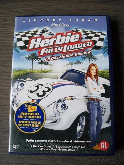 Walt Disney met Herbie Fully Loaded in nieuwstaat (2005), Avontuur, Alle leeftijden, Nederlands, Zo goed als nieuw