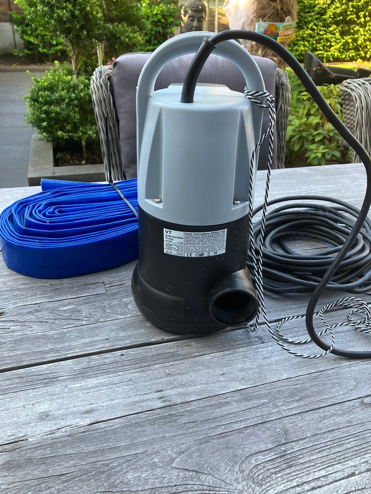 Dompel pomp, Tuin en Terras, Waterpompen, Ophalen of Verzenden, Zo goed als nieuw, Dompelpomp