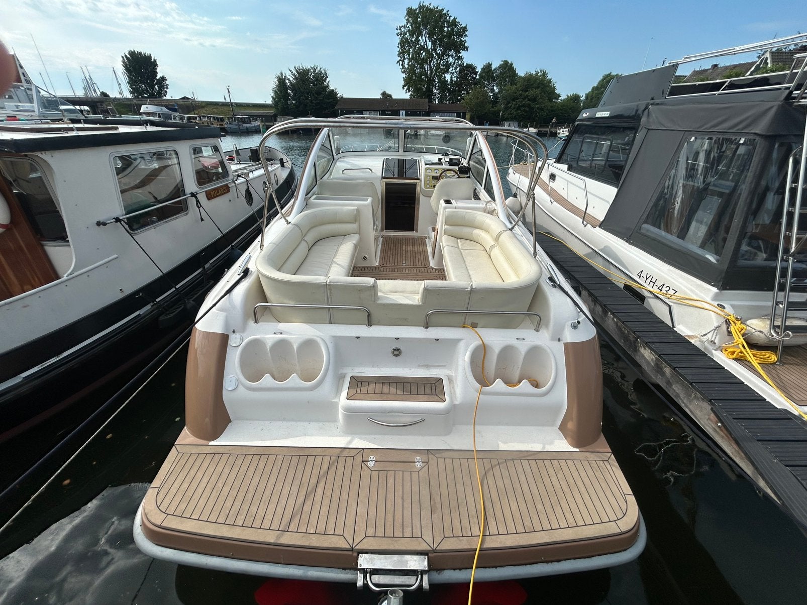 Tekoop: storebro J32 royal cruiser 2xvolvo penta hamiltonjet, Diesel, Polyester, Ophalen, 50 cm