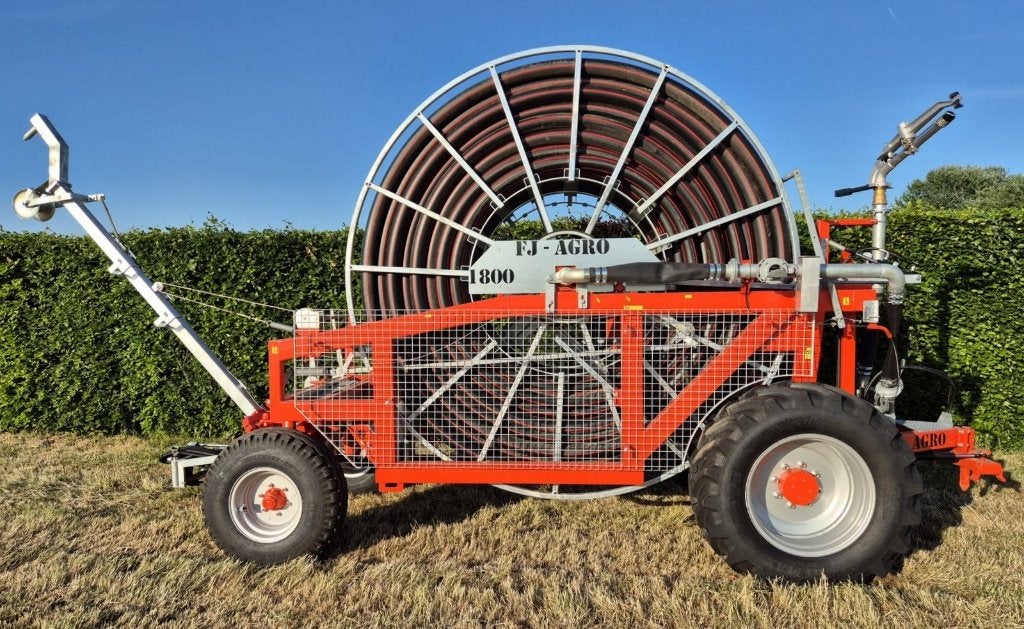 FJ-Agro zelfrijdende beregeningshaspel FJ1800 110mm / 550m, Ophalen, Beregening en Drainage
